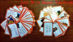 Just Wild About Teaching: Writing in the Fall - Writing Center Starters with Topics Cards Bundle!