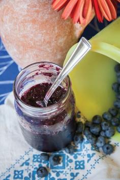 Blueberry Freezer Jam - WV Food - Summer 2014 - West Virginia