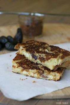 grilled cheese with fig jam