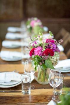 Eclectic urban wedding at the Brooklyn Winery: www.stylemepretty... | Photography: betsiewing.com/