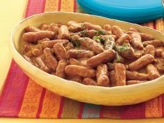 HAPPY CINCO DE MAYO RECIPES ... Slow Cooker Mexican Chili Cheese Dogs ~ INGREDIENTS: Mild Mexican pasteurized prepared cheese product with jalapeño peppers - Mild taco sauce  - Chili without beans  - Cocktail-size hot dogs or smoked link sausages  - Fresh cilantro