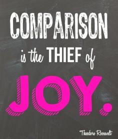 Comparison is the thief of joy quote and free printable from playpartypin.com #SparklewithDASANI #ad