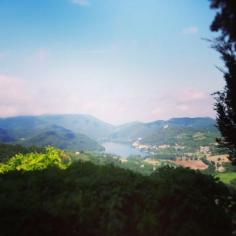 View of Piediluco Lake from Labro #Umbria #Italy #travel