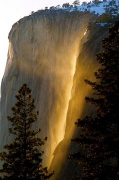 Horsetail Falls, Yosemite National Park, CA