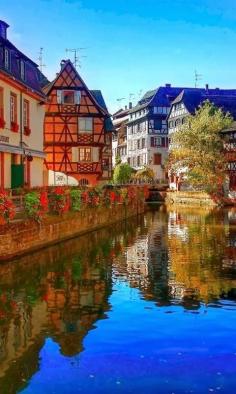 Strasbourg, France in the Alsace Region