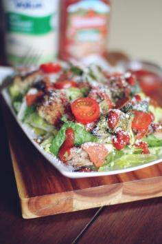 Pizza Chicken Salad