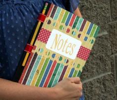 DIY School Notebook - Notebook, School