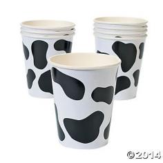 Farm Party Cups- DONE