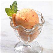 Peach Frozen Yogurt, Recipe from Cooking.com