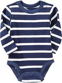 Long-Sleeved Bodysuits for Baby