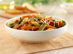 Add a splash of color to your Al Fresco meal with the Barilla® Tri-Color Penne Pasta Salad with Roasted Veggies &amp; Shredded Parmigiano Cheese. Get the recipe and enter for your chance to win a $3,000 Al Fresco Dining Makeover!