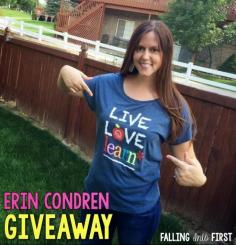 Erin Condren T-Shirt GIVEAWAY going on right now!!! Visit the blog to enter!!