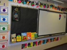 Education to the Core: Classroom Reveal: Black and White with Pops of Color!