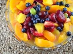 Fruit Salad With Pudding!