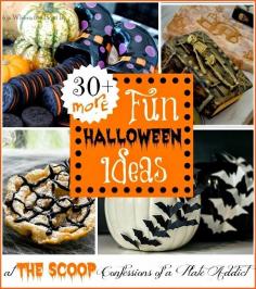 CONFESSIONS OF A PLATE ADDICT 30  {More} Fun Halloween Ideas
