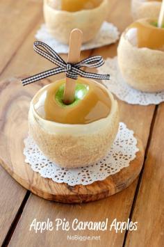 Apple Pie Caramel Apples - step by step recipe along with all the tips and tricks to get them right. Have you ever had an Apple Pie Caramel Apple? If not, you must! They really are a taste sensatio...