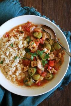 Louisiana-Style Chicken Soup. ☀CQ #southern #recipes