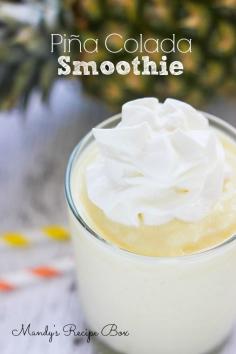 Piña Colada Smoothie | Mandy's Recipe Box