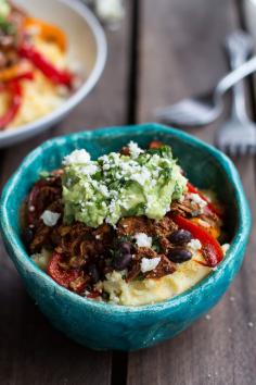 Easy Chicken Tamale Burrito Bowls | halfbakedharvest.com | #tamale #chicken