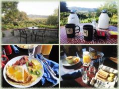 Breakfast is served! | Casitas Estate (Arroyo Grande, CA) Edna Valley wine country