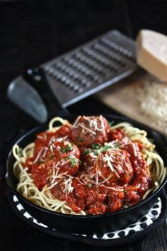 The Best Spaghetti and Meatballs | The Hopeless Housewife®