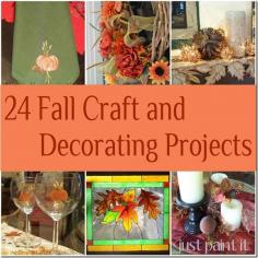 24 Fall Craft and Decorating Projects - Just Paint It Blog