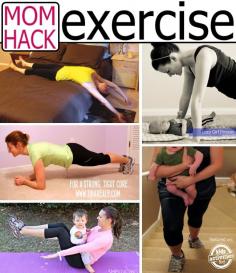 Ways to exercise from real moms
