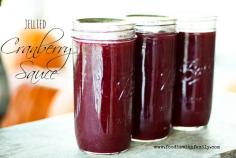 
                        
                            Jellied Cranberry Sauce {canned or refrigerated}
                        
                    