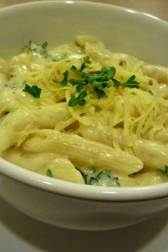 
                        
                            Creamy Garlic Penne Pasta | KitchMe
                        
                    