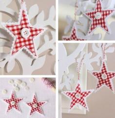 
                    
                        DIY Gingham Stars For Christmas Decor
                    
                