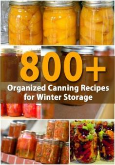 
                    
                        Want to tackle some canning this weekend? Here's a stash of hundreds of recipes curated by @diyncraftscom
                    
                