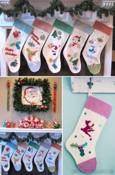 
                    
                        Vintage Inspired Stockings!
                    
                