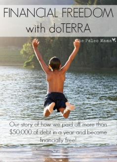 
                    
                        Financial Freedom with doTERRA - How our family paid off over $50,000 worth of debt using the Dave Ramsey method and doTERRA's incredible compensation plan!  #doterra #daveramsey #moneymakeover #debt
                    
                