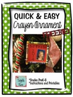 
                    
                        Crayon Picture Frame- Quick and Easy Freebie!
                    
                