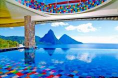 
                    
                        Jade Mountain Resort, St. Lucia | The 25 Most Beautiful Hotel Pools You Need To Jump In Before You Die
                    
                