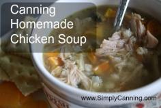 
                    
                        Canning Homemade chicken Soup.  www.simplycanning...
                    
                