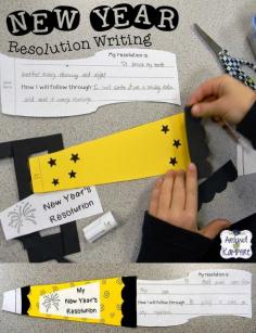 
                    
                        Writing New Year's resolutions with your class!
                    
                