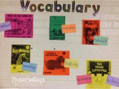 
                    
                        Use a Vocabulary Wall  in your classroom to help students learn new words!
                    
                