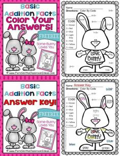 
                    
                        #FreebieFriday ~ FREE St. Valentine's Day Fun! Basic Addition - Color Your Answers Printable FREE St. Valentine's Day Fun! Basic Addition - Color Your Answers Printable ~ One Printable and One Answer Sheet Perfect for St. Valentine's Day or Easter! #FREE
                    
                