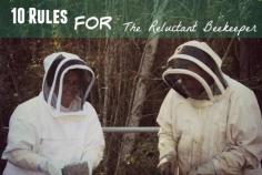 
                    
                        10 Rules For The Reluctant Beekeeper   Are you a reluctant beekeeper like I was in the beginning of our beekeeping adventures? I remember when my husband dragged me to beekeeping class and to ...
                    
                