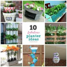 
                    
                        10 Fabulous Planter Ideas | simplykierste.com
                    
                