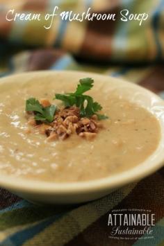 
                    
                        Skip the cans-o-crap! You can easily make your own cream of mushroom soup at home!
                    
                