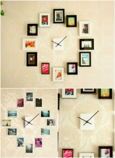 
                    
                        Photo Clock - 20 Cleverly Creative Ways to Display Your Cherished Photos
                    
                