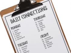 
                    
                        FREE! Daily Connections: an easy way to build individual relationships with your students
                    
                