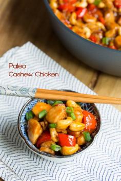 
                    
                        Paleo Cashew Chicken Recipe #paleo
                    
                