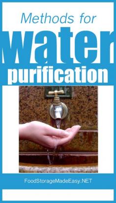 
                    
                        Water Purification Methods
                    
                
