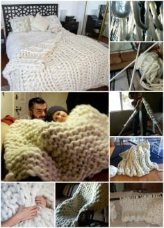 
                    
                        Brilliant!! See How She Knitted this Cozy Giant Blanket with PVC Pipes
                    
                