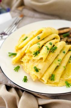 
                    
                        Egg and Green Onion Crepe | omnivorescookbook...
                    
                