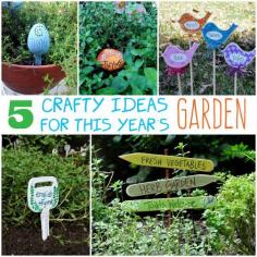 
                    
                        5 Crafty Ideas for This Year's Garden
                    
                