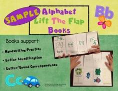 
                    
                        FREEBIE:  Three books are included in this sample (Aa, Bb, and Cc). Each book provides students with an opportunity to practice letter formation, letter identification (activities vary per book), discern which pictures begin with the appropriate sound for the book they are making, and draw their own picture of an object that begins with the correct sound.
                    
                
